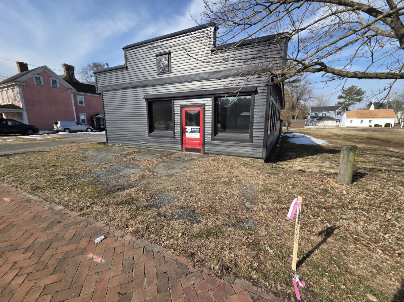 Storefront front view before renovation