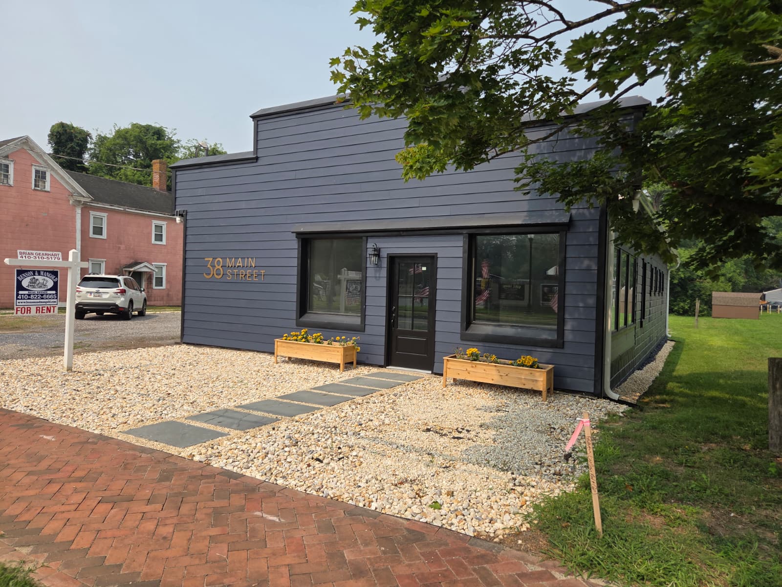 Storefront front view after renovation