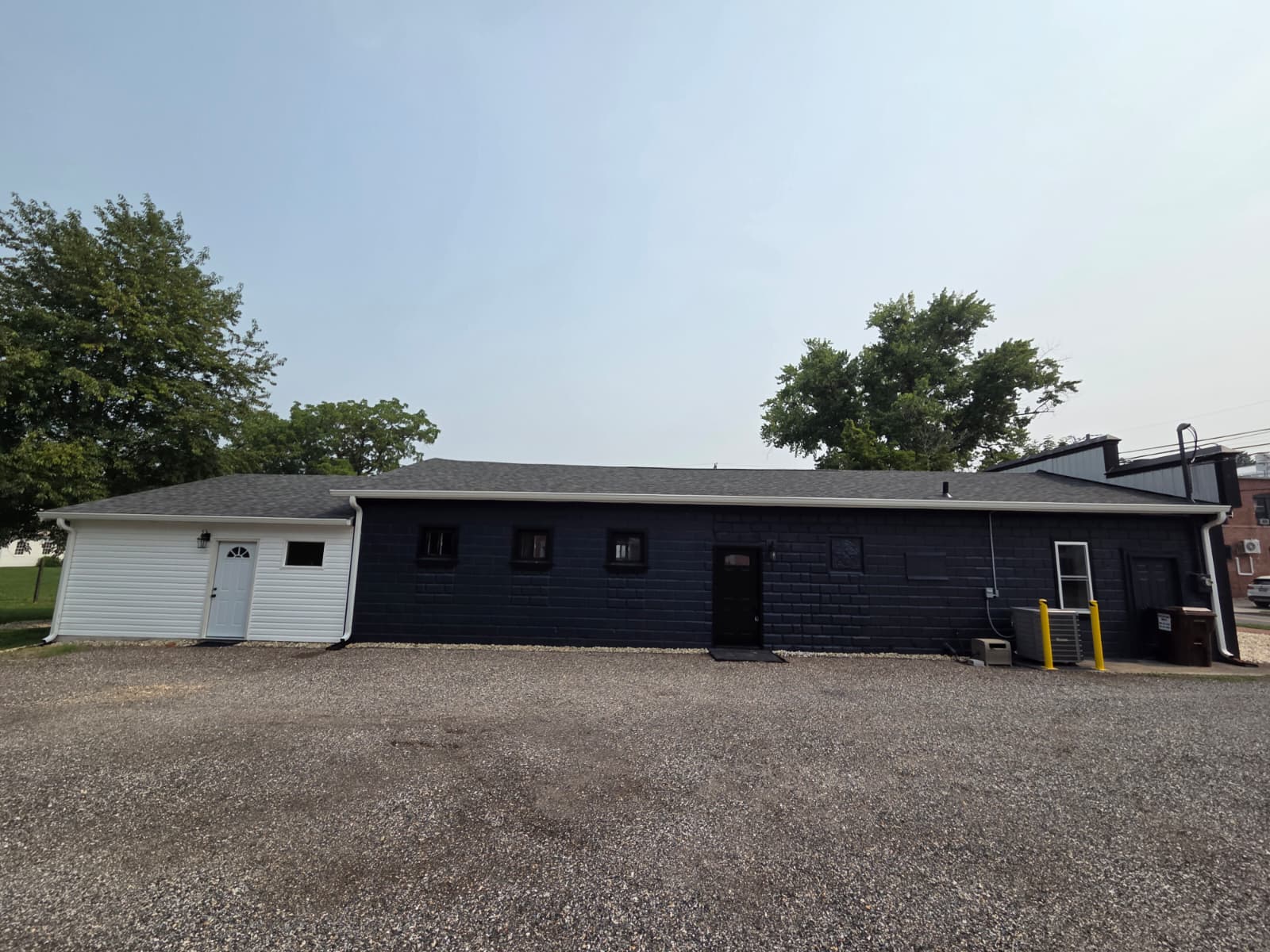 New roof installed after replacement
